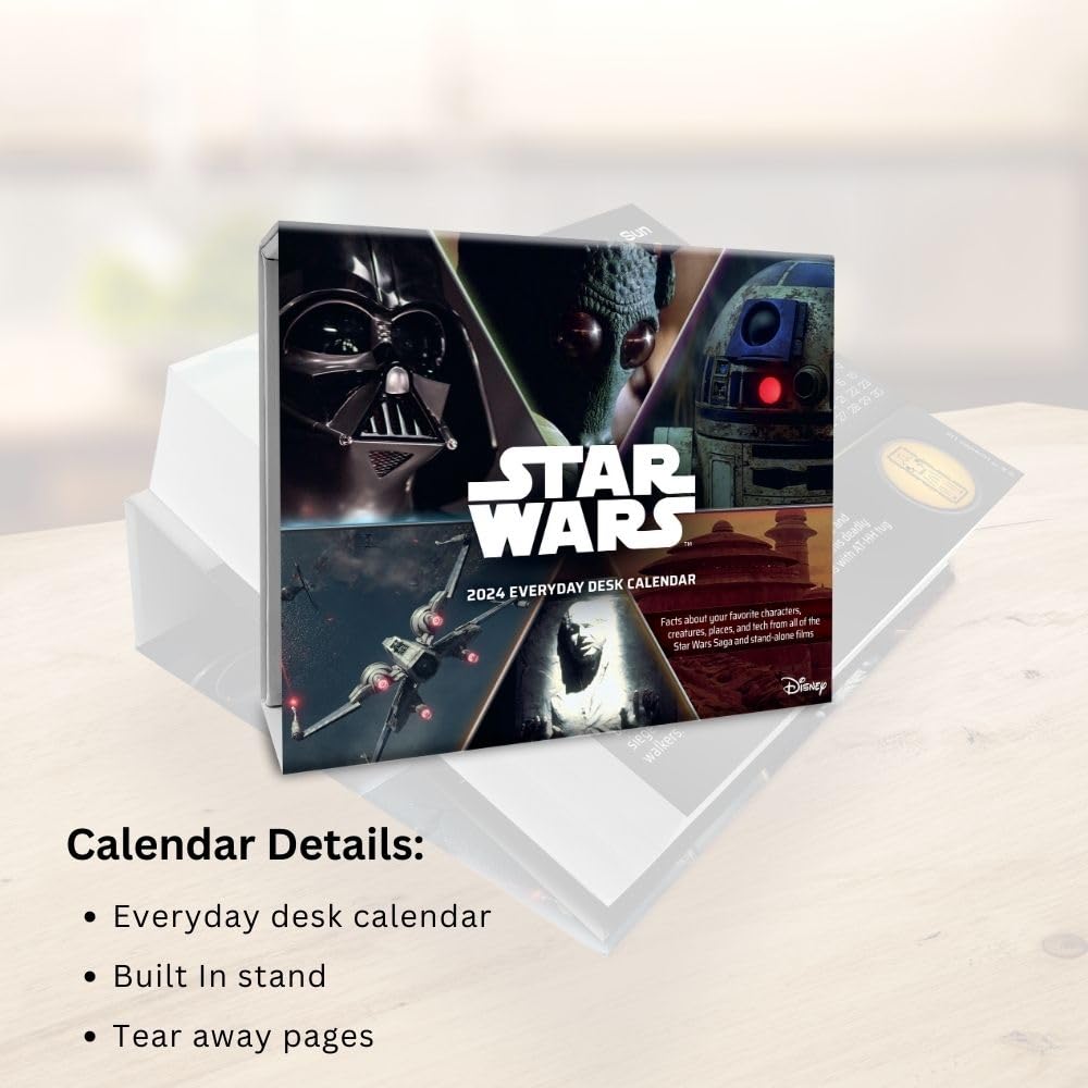 2024 Star Wars Daily Boxed PageADay Calendar