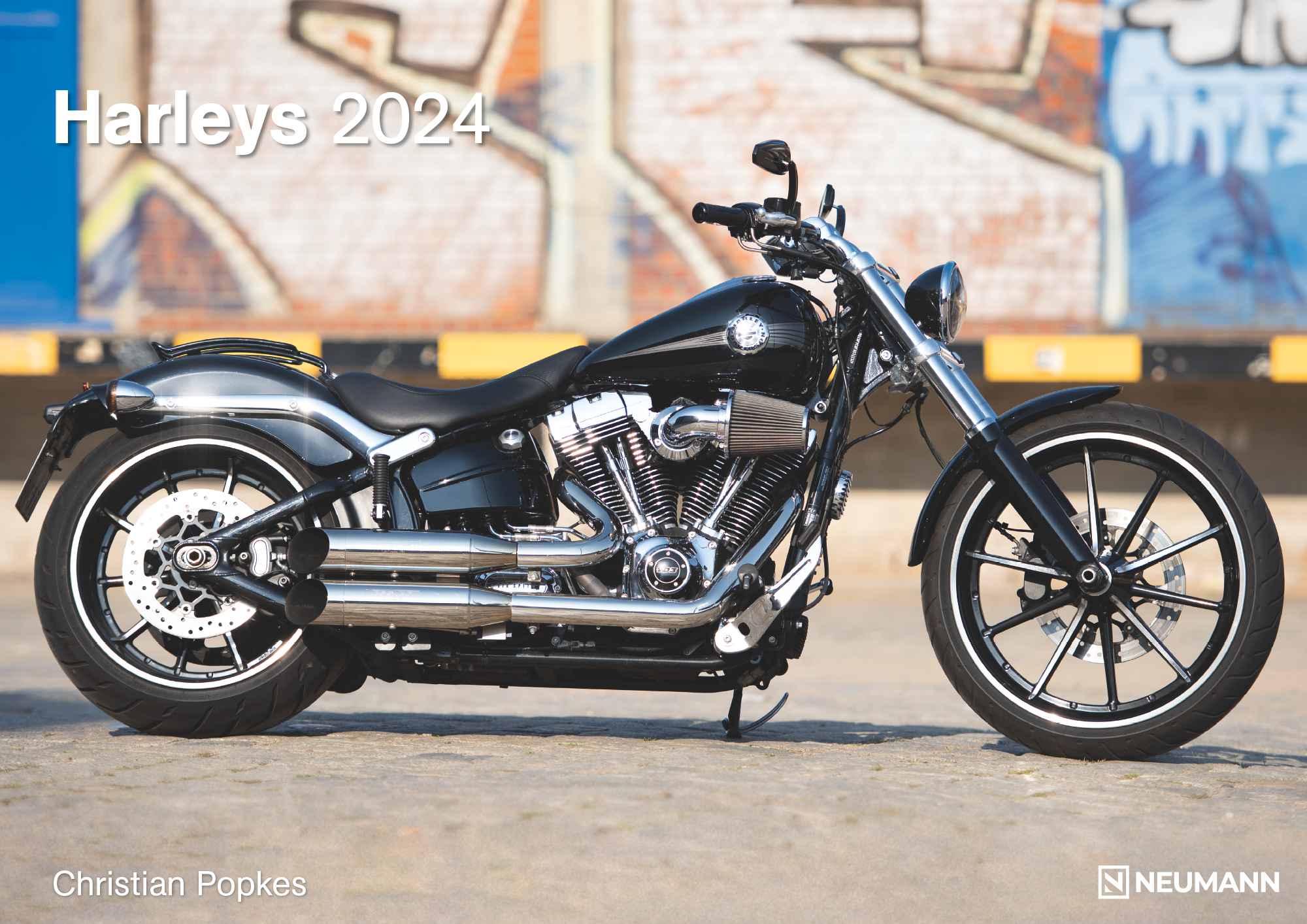 2024 Harleys - Deluxe Wall Calendar