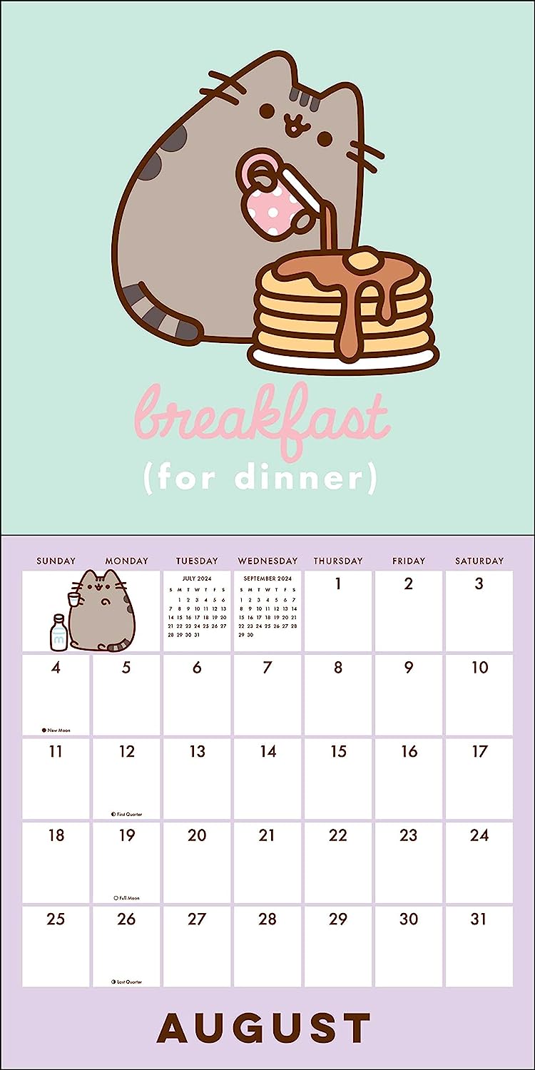 2024 Pusheen The Cat - Square Wall Calendar  SOLD OUT