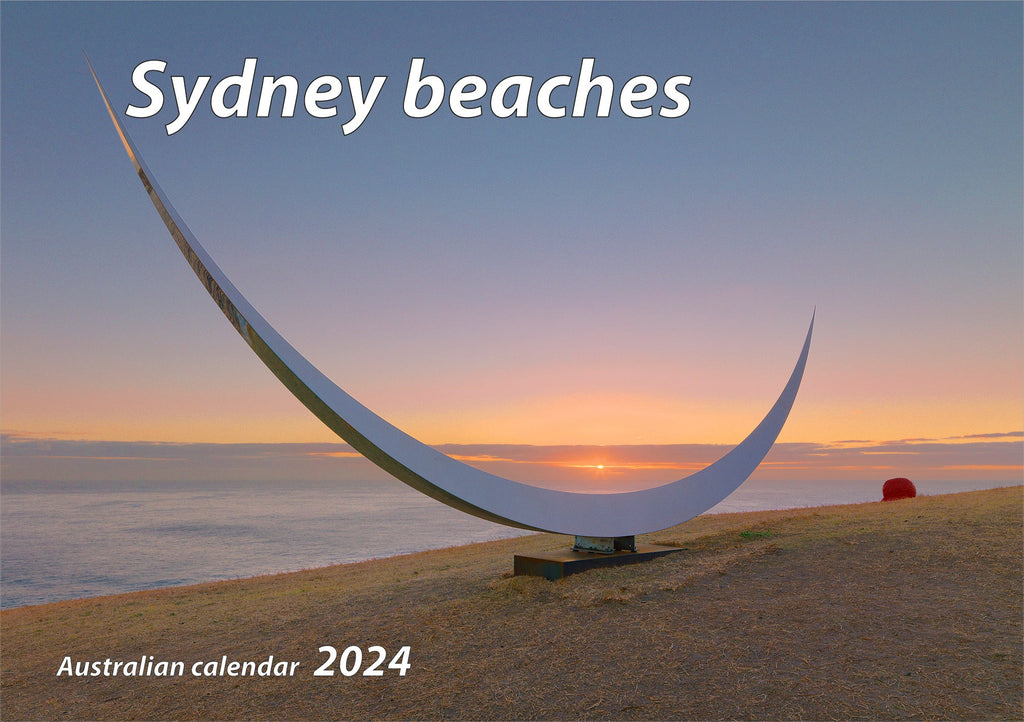 2024 Sydney Beaches Horizontal Wall Calendar Australian Calendars