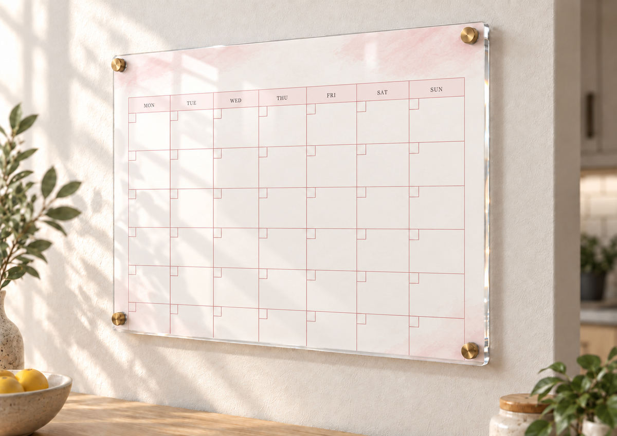 02_-_Rose_Mist_A3_Acrylic_Wall_Calendar_-_Dry_Erase_-_EP-AC-A3-005_-_649310204809_-_Angled_Side_View.png