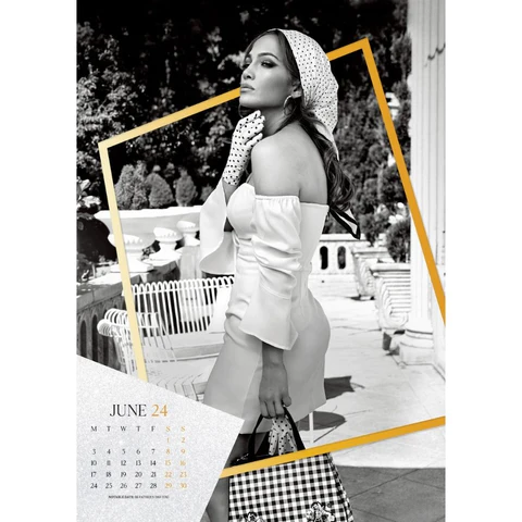 2024 J Lo (Jennifer Lopez) - A3 Wall Calendar