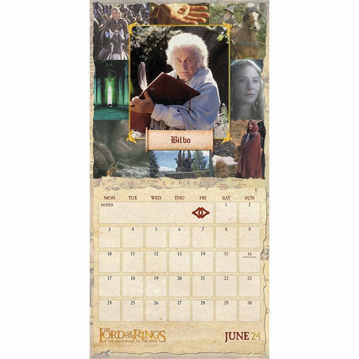 The Lord Of The Rings 2024 Calendar - Grata Odelle