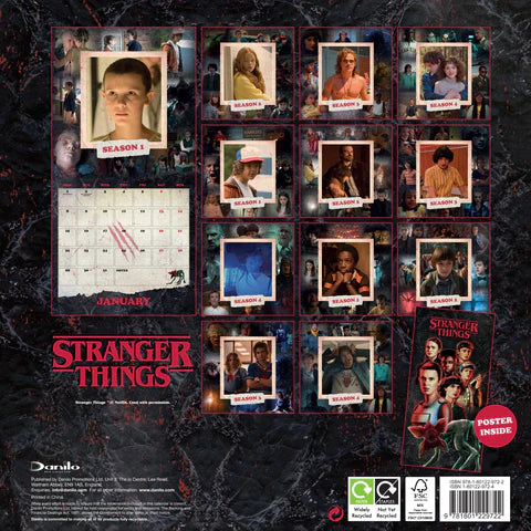 2024 Stranger Things - Square Wall Calendar  SOLD OUT