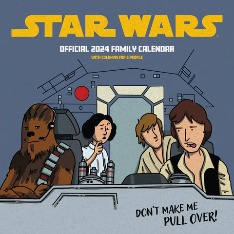 2024 Star Wars Family - Square Wall Calendar  SOLD OUT