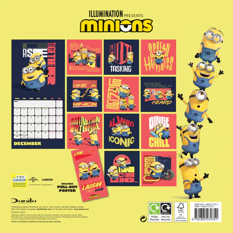 2024 Despicable Me - Square Wall Calendar  SOLD OUT