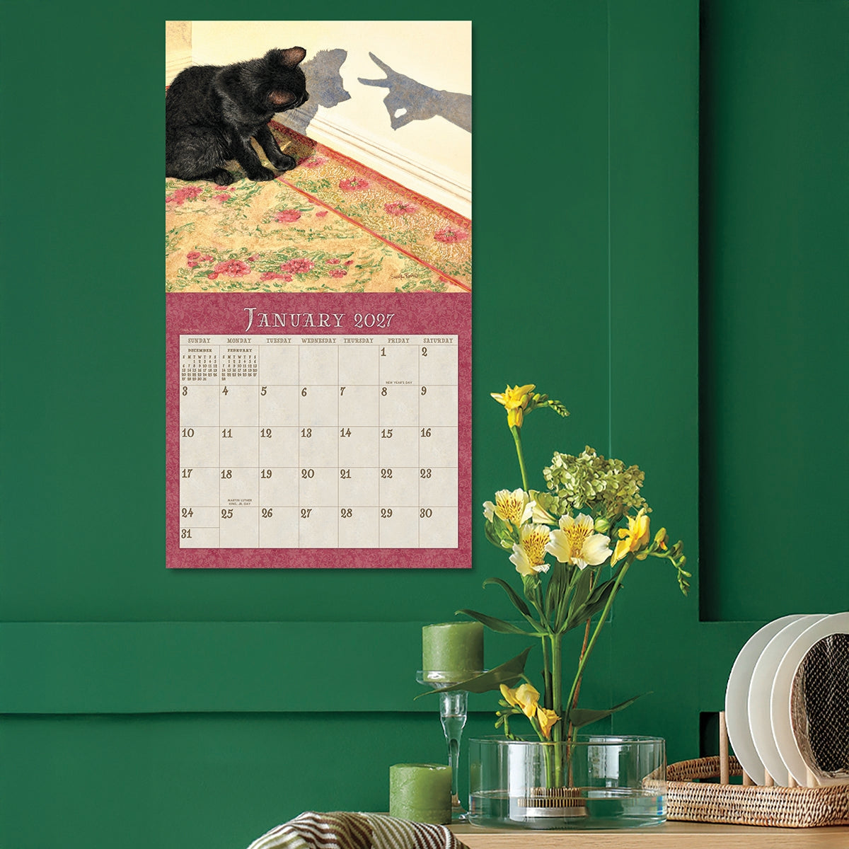 2027 Kittens - Deluxe Wall Calendar