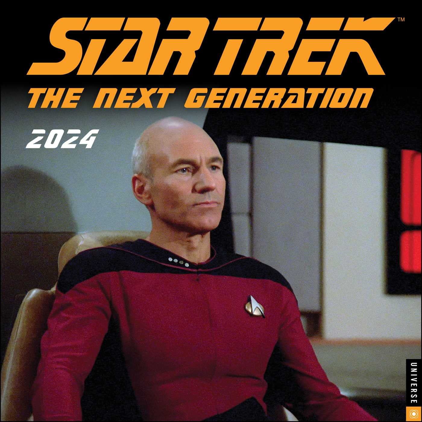 2024 Star Trek: The Next Generation - Square Wall Calendar  SOLD OUT