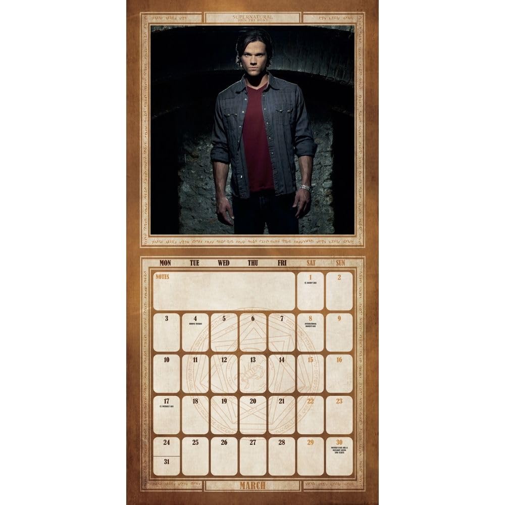 2025 Supernatural - Square Wall Calendar