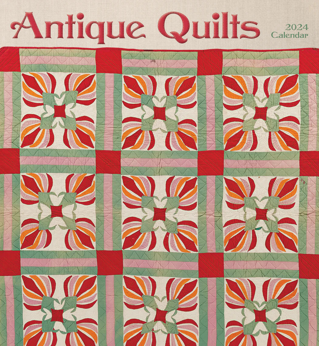 2024 Antique Quilts - Square Wall Calendar  SOLD OUT