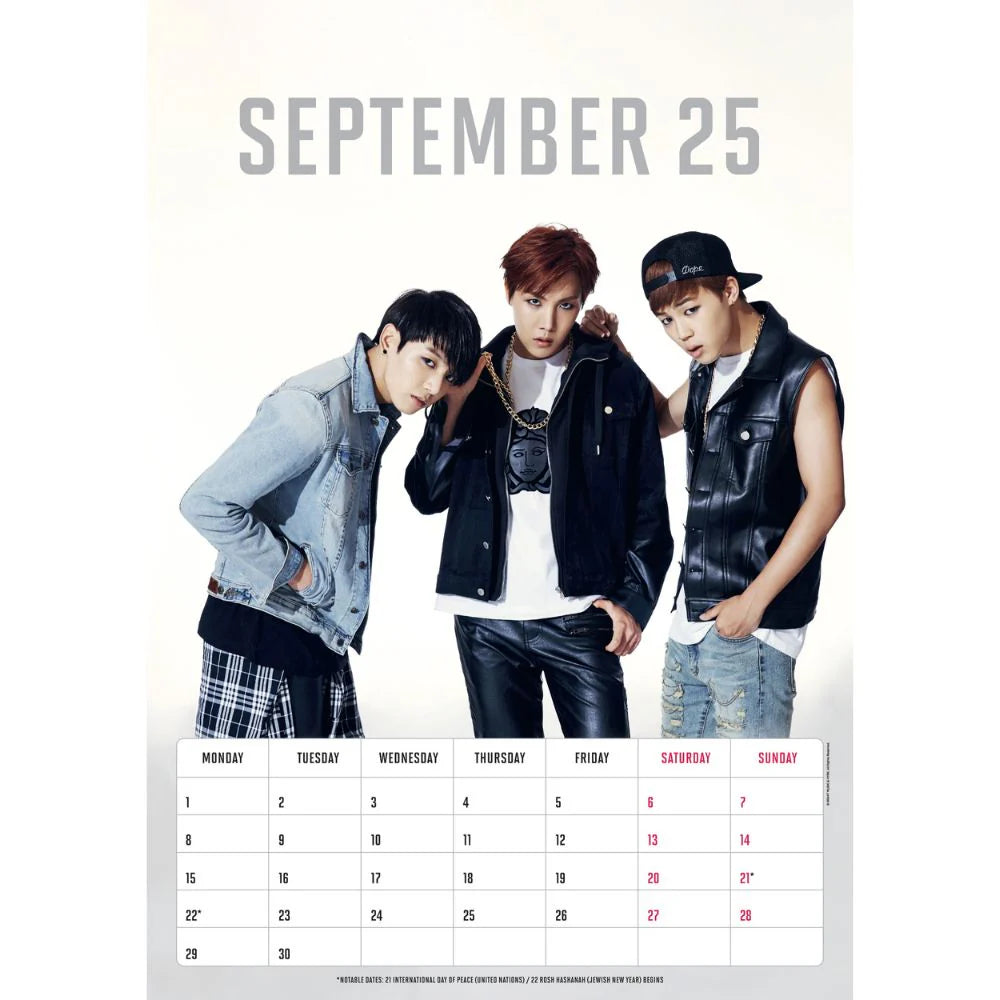 2025 BTS - A3 Wall Calendar