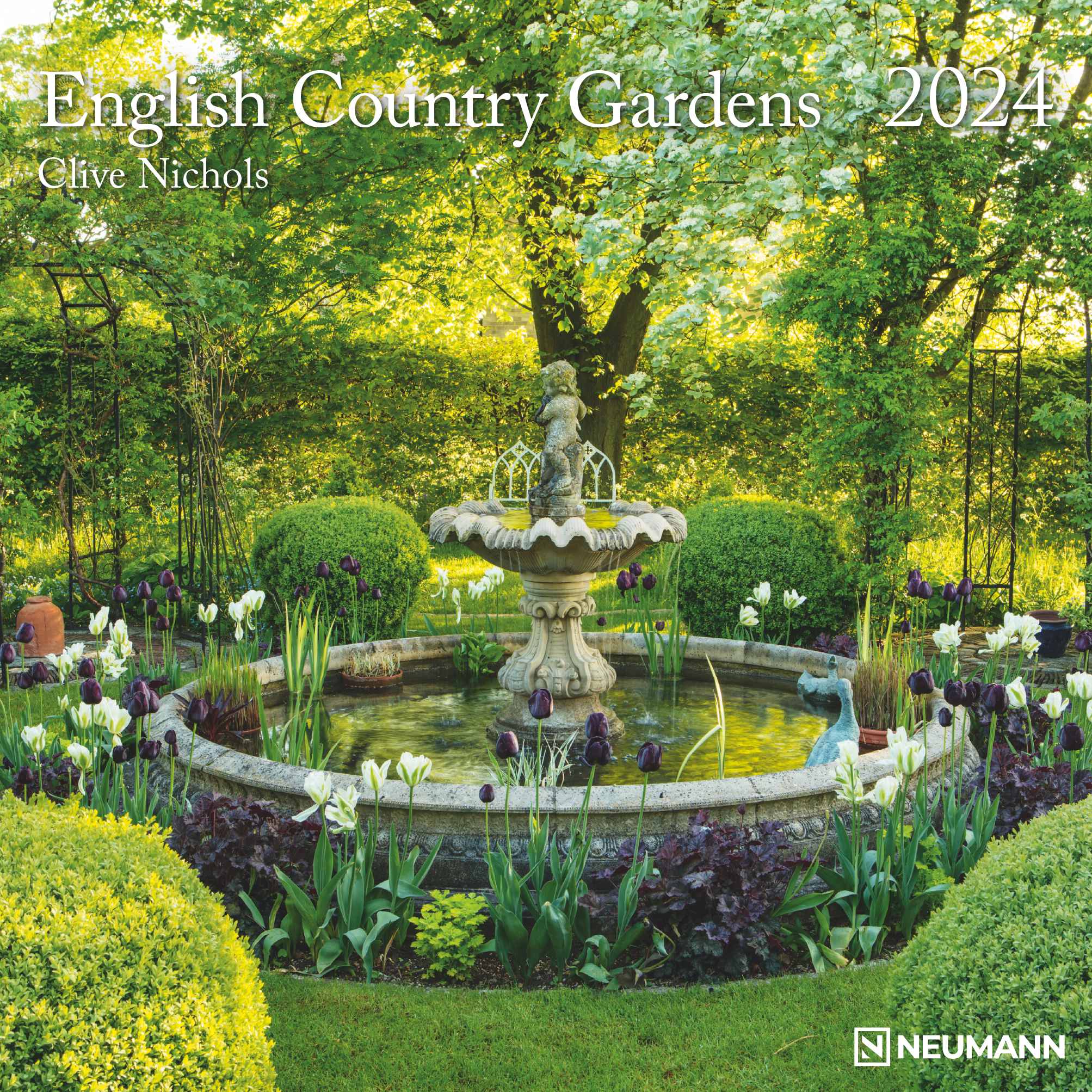 2024 English Country Gardens - Square Wall Calendar  SOLD OUT