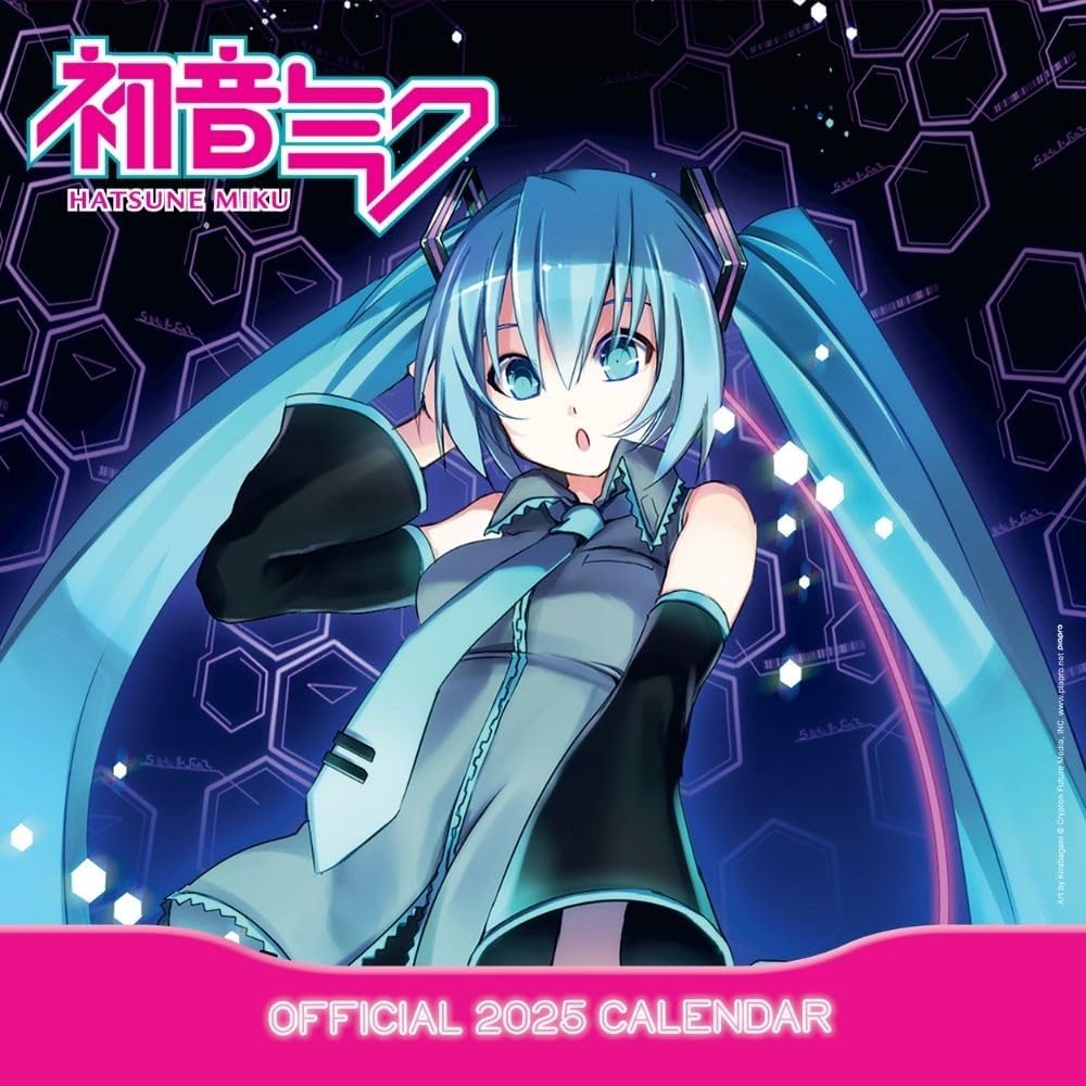 2025 Hatsune Miku - Square Wall Calendar