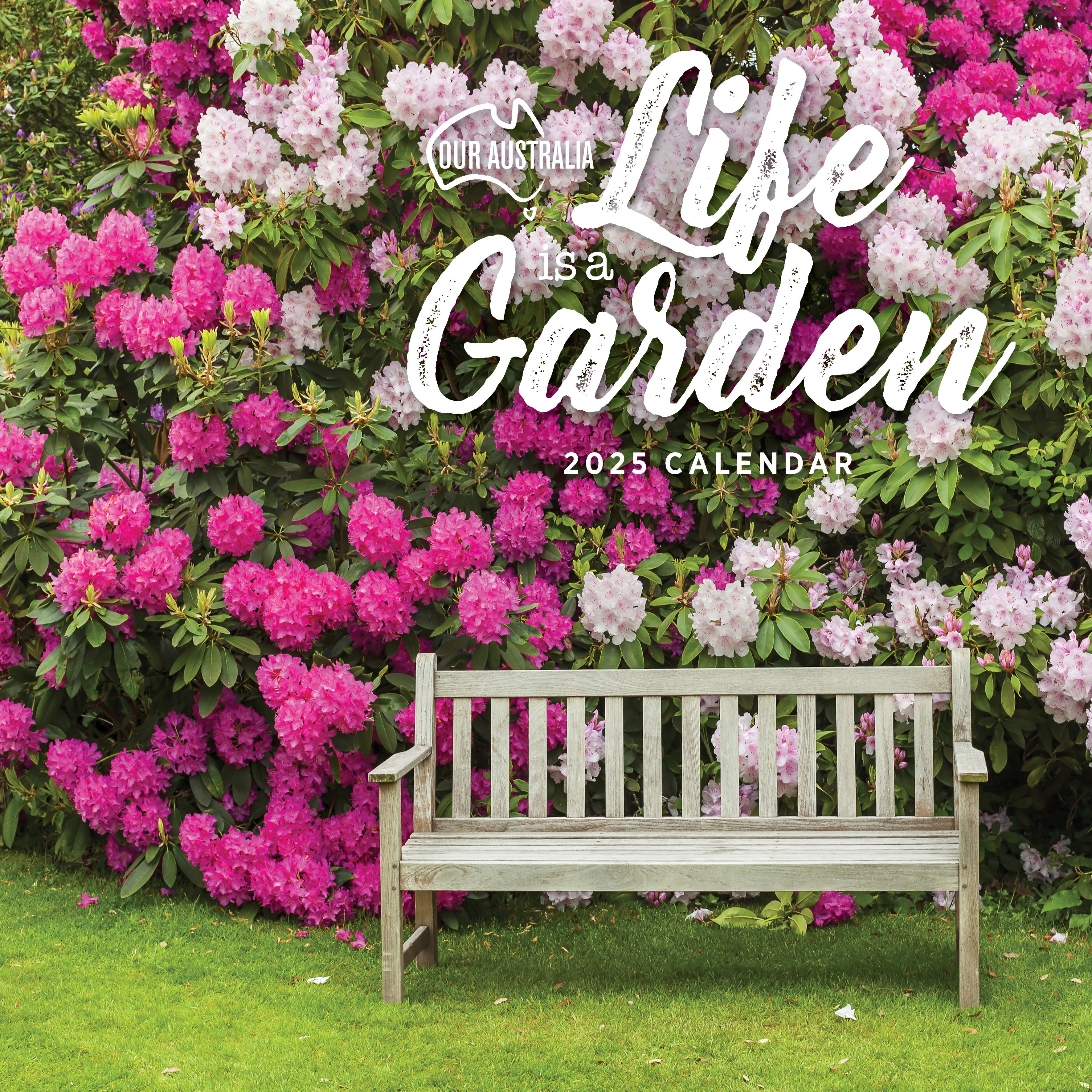 2025 Our Australia Life is a Garden - Square Wall Calendar