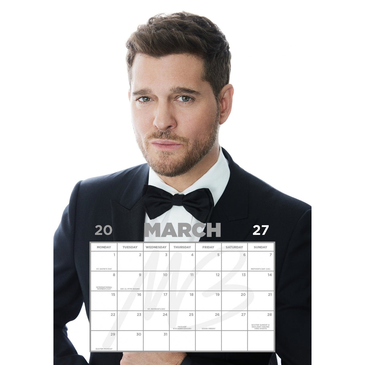 2027 Michael Buble - A3 Wall Calendar - product image 2