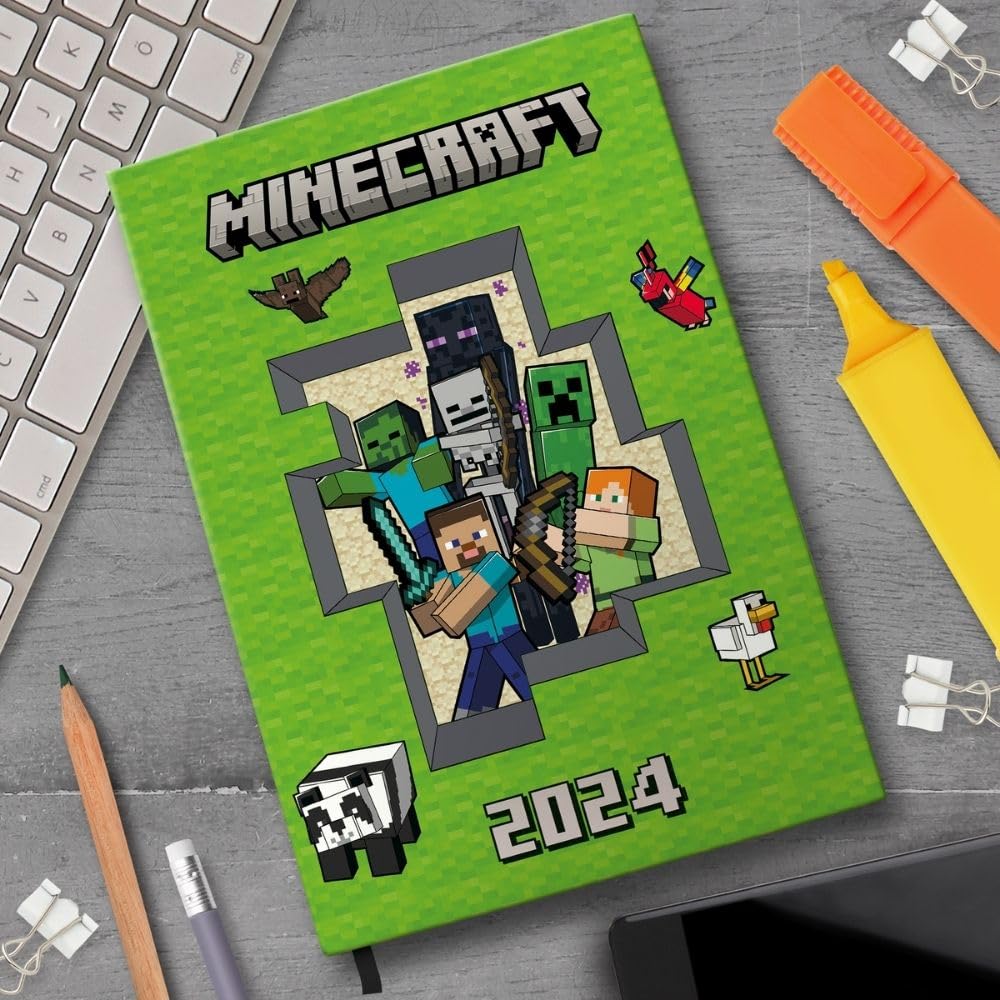 2024 Minecraft - Weekly Diary/Planner