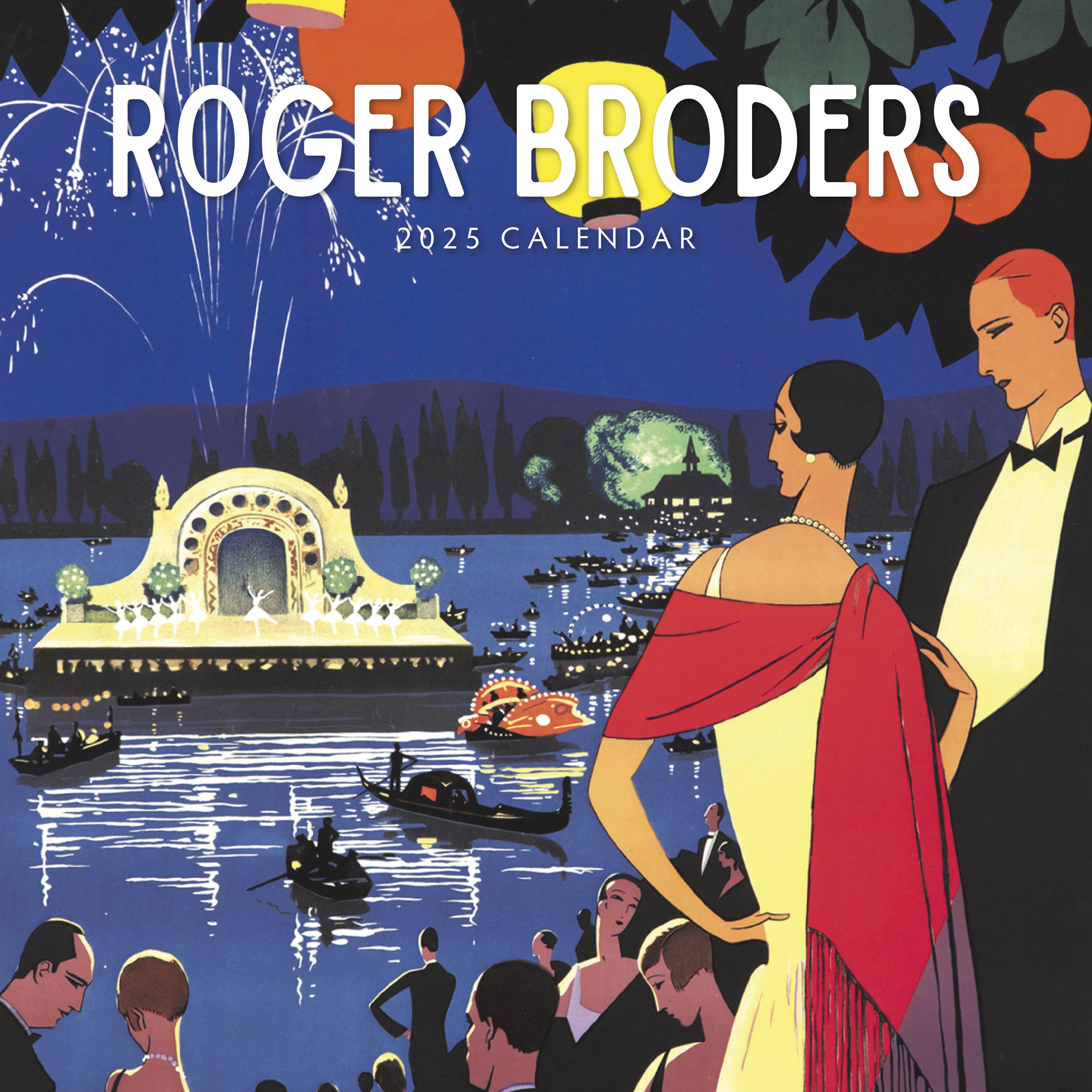 2025 Roger Broders - Square Wall Calendar