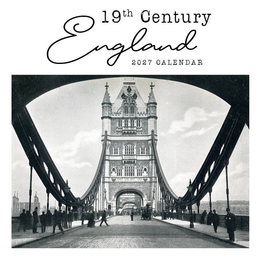 2027 19th Century England  - Square Wall Calendar