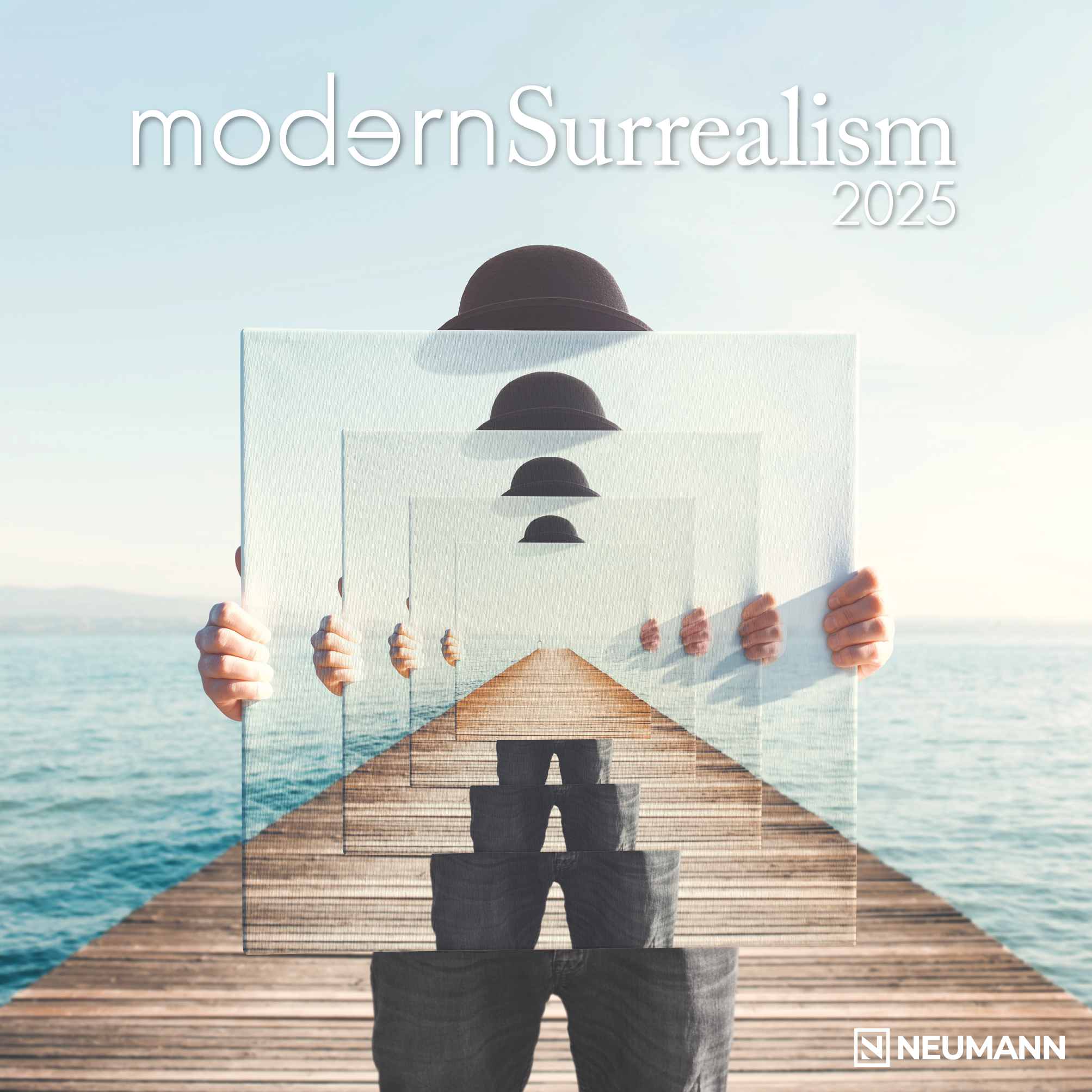 2025 Modern Surrealism - Square Wall Calendar
