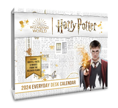 2024 Harry Potter - Daily Boxed Page-A-Day Calendar  SOLD OUT