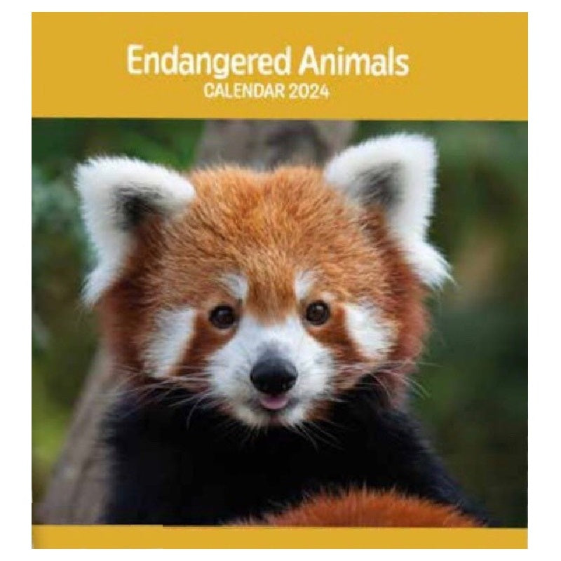 2024 Endangered Animals - Square Wall Calendar  SOLD OUT