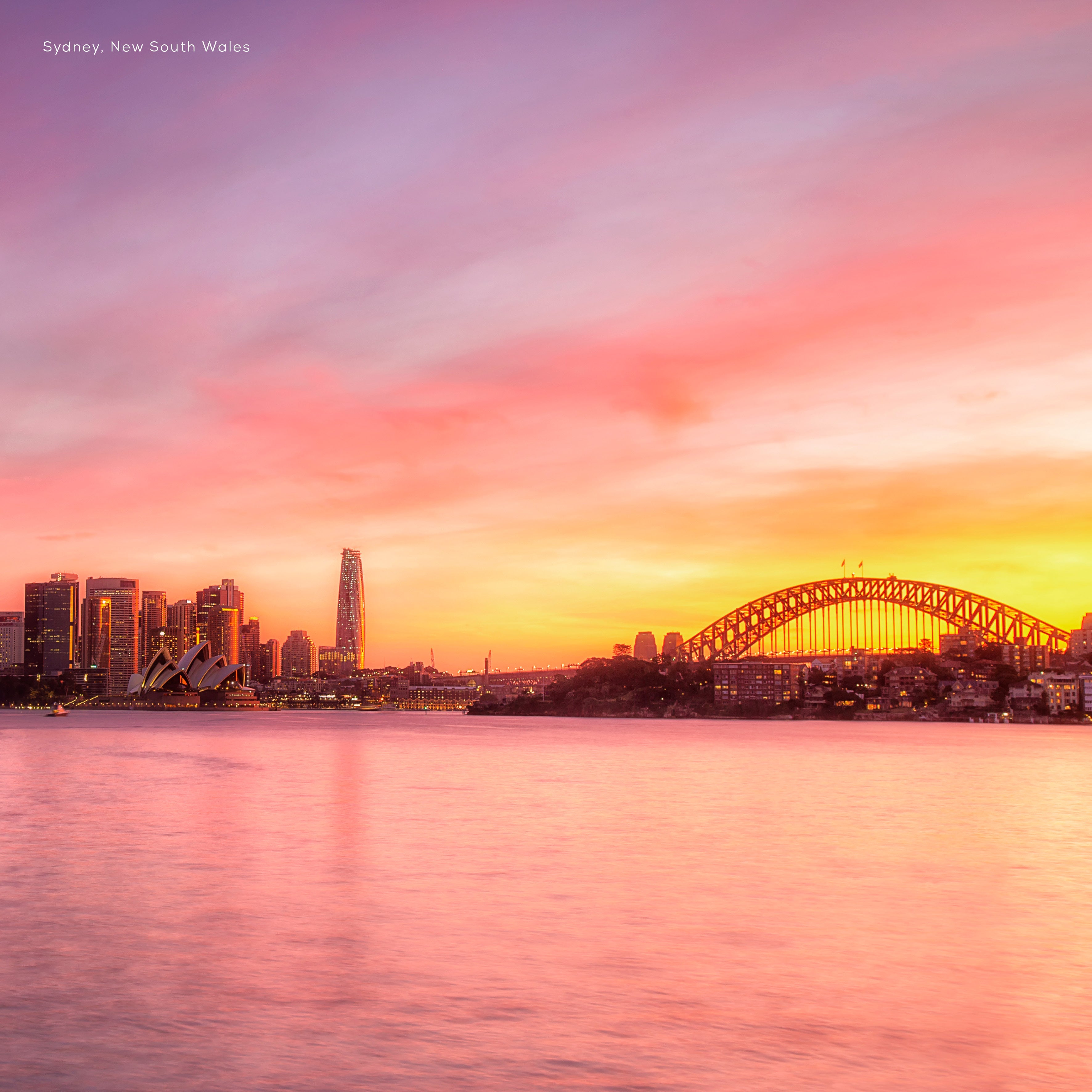 2025 Our Australia Sunsets - Square Wall Calendar