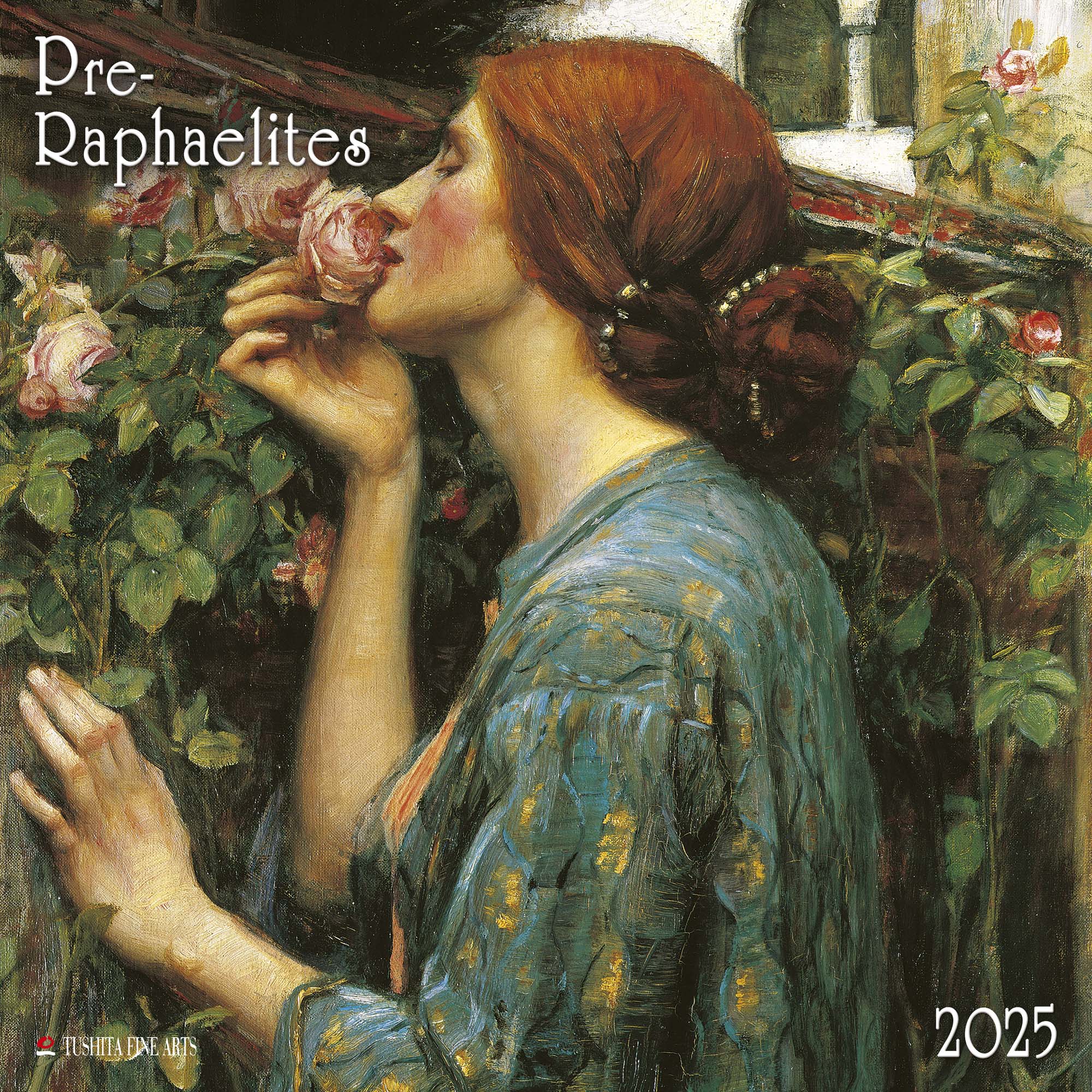 2025 Pre-Raphaelites (by Tushita) - Square Wall Calendar
