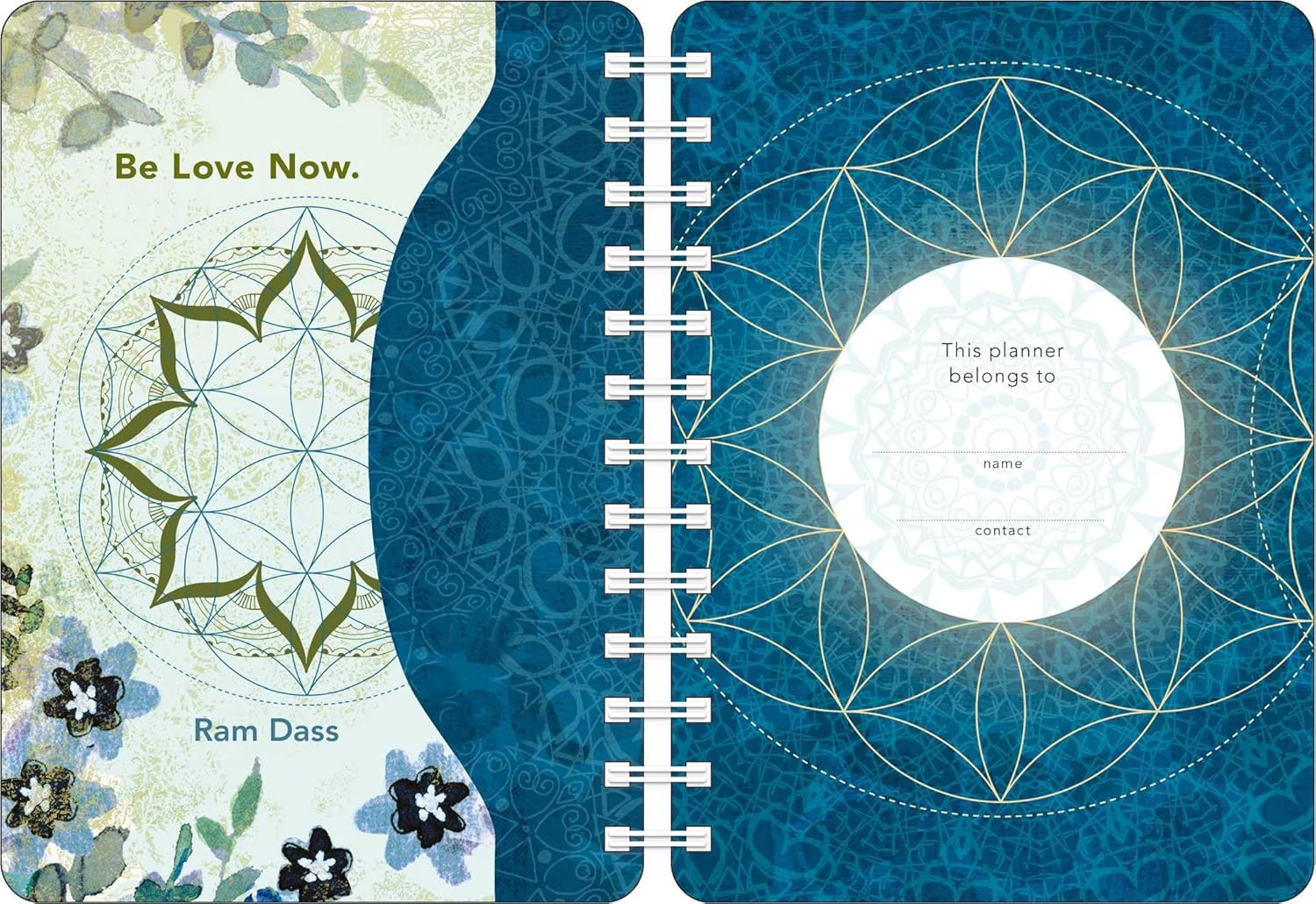 2025 Be Here Now: Ram Dass - Monthly & Weekly Diary/Planner