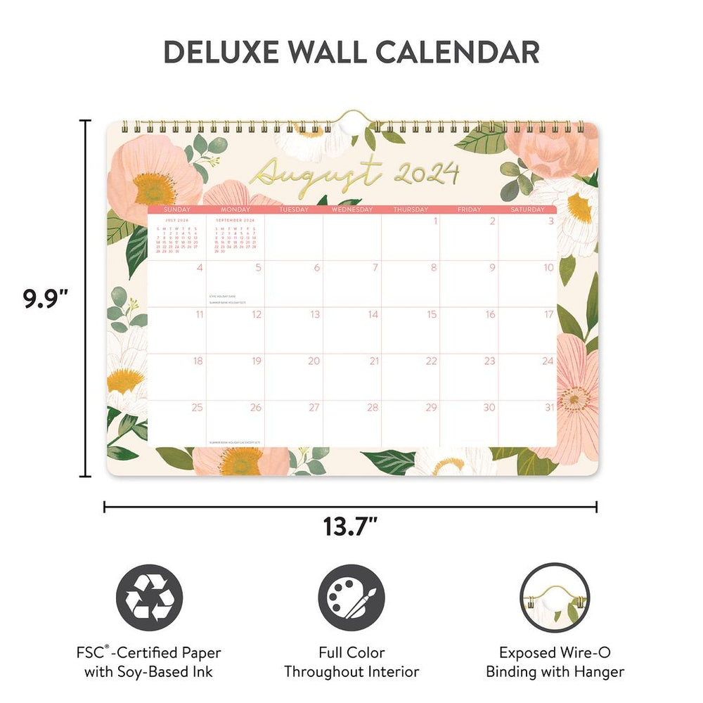 2025 Bella Flora - Deluxe Wall Calendar