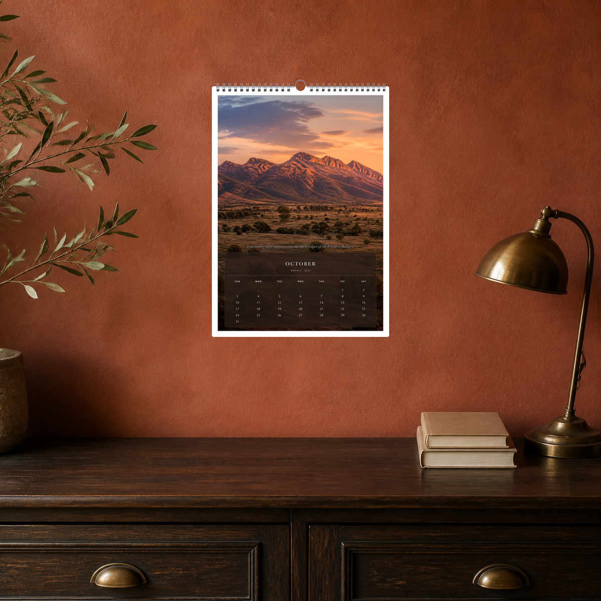 2027 Australia (The Grand Canvas Collection) - A3 Wall Calendar - Image 06