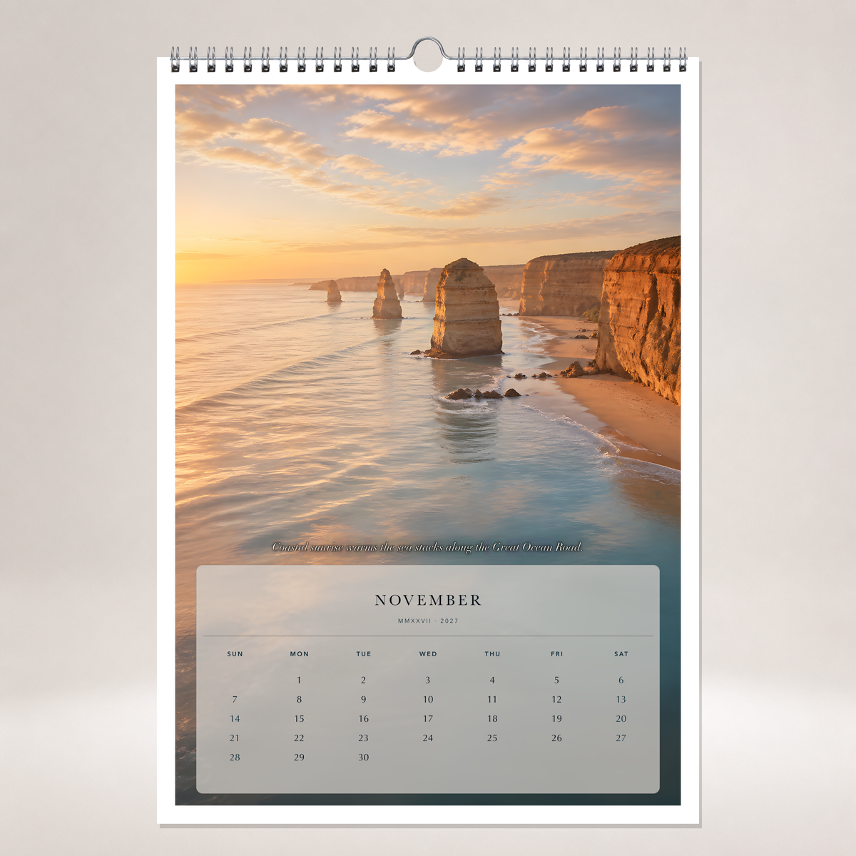 2027 Australia (The Grand Canvas Collection) - A3 Wall Calendar - Image 11
