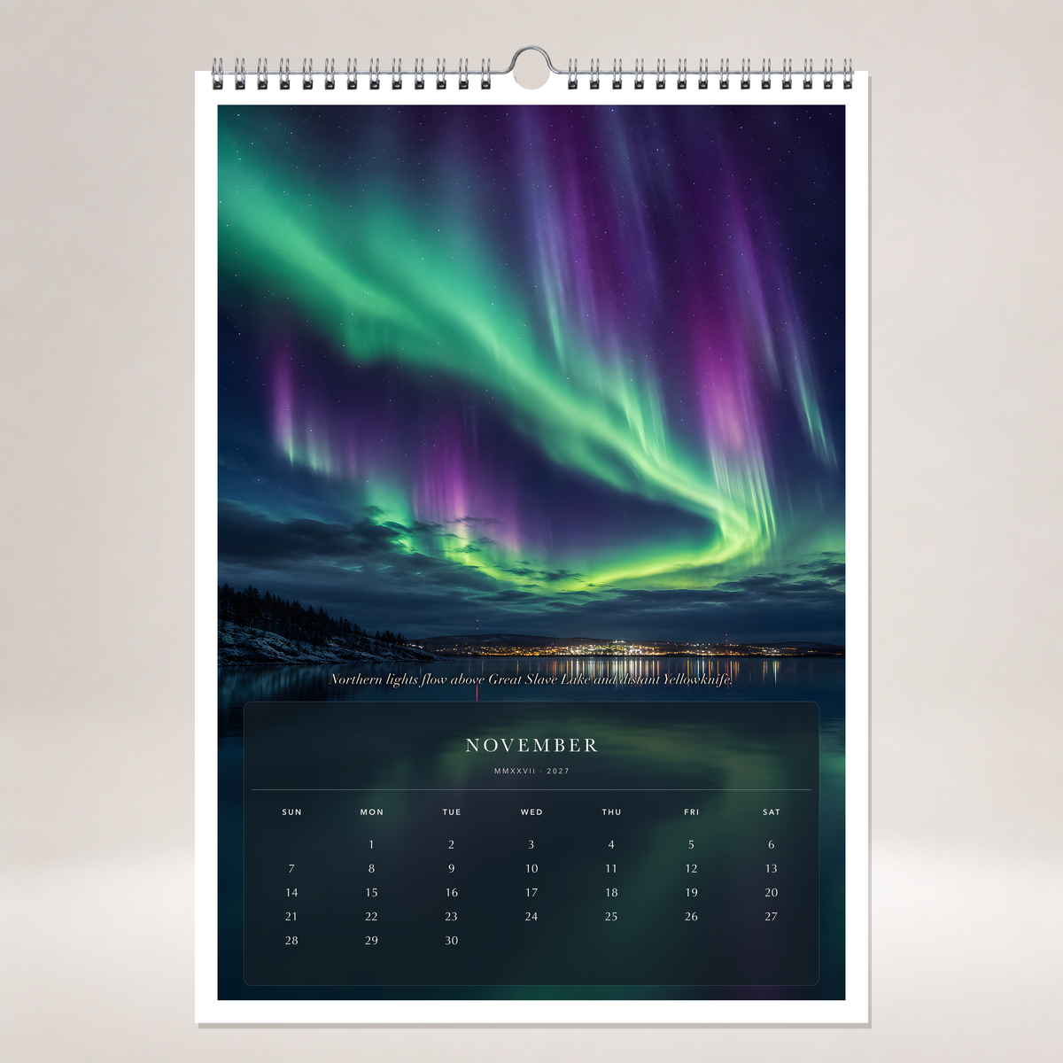 2027 Canada (The Grand Canvas Collection) - A3 Wall Calendar - Image 11