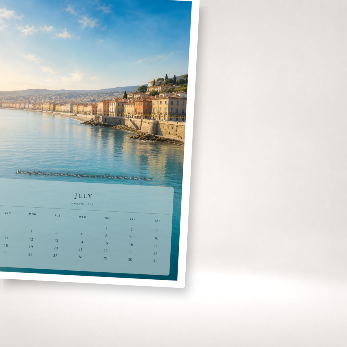 2027 France (The Grand Canvas Collection) - A3 Wall Calendar - Image 07