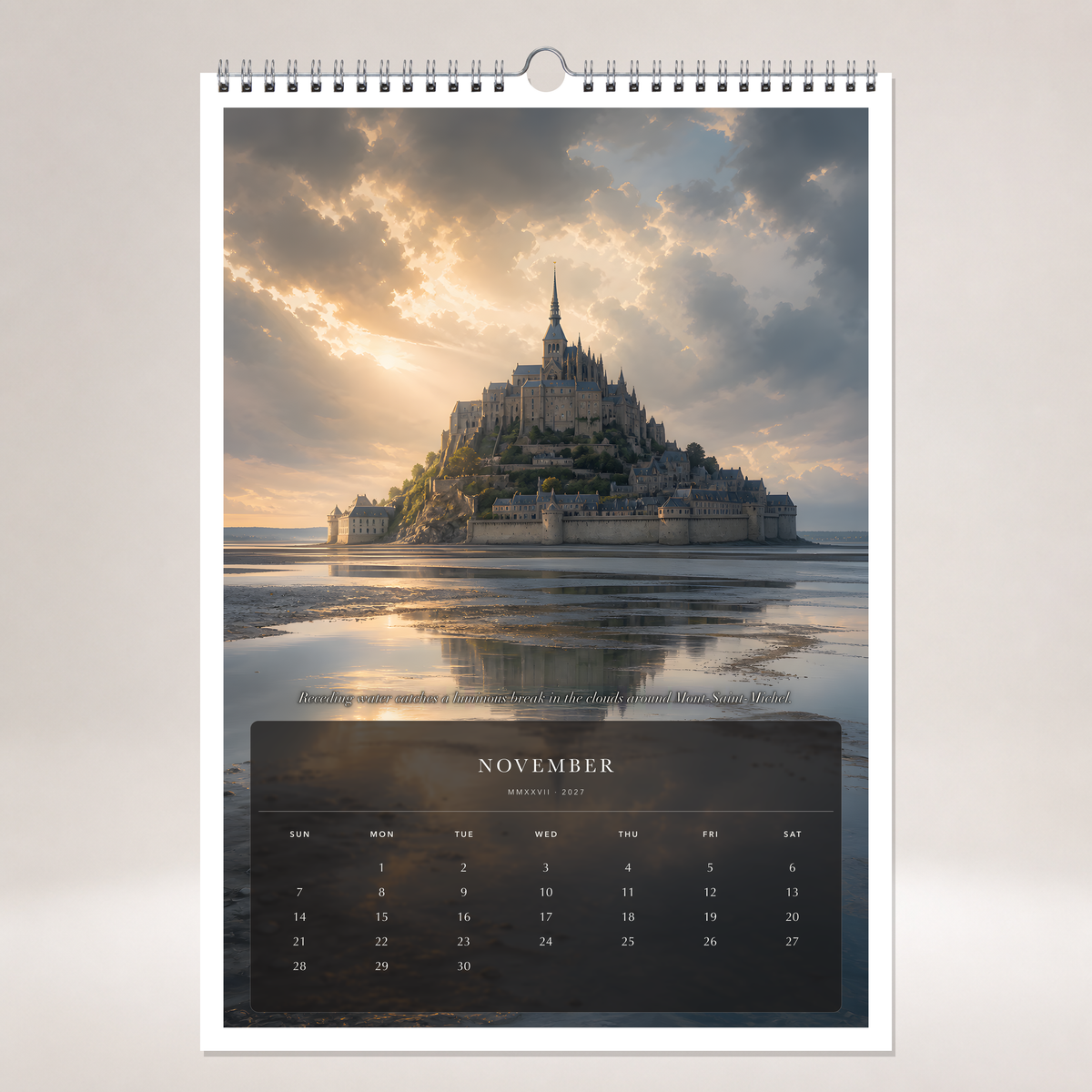 2027 France (The Grand Canvas Collection) - A3 Wall Calendar - Image 11