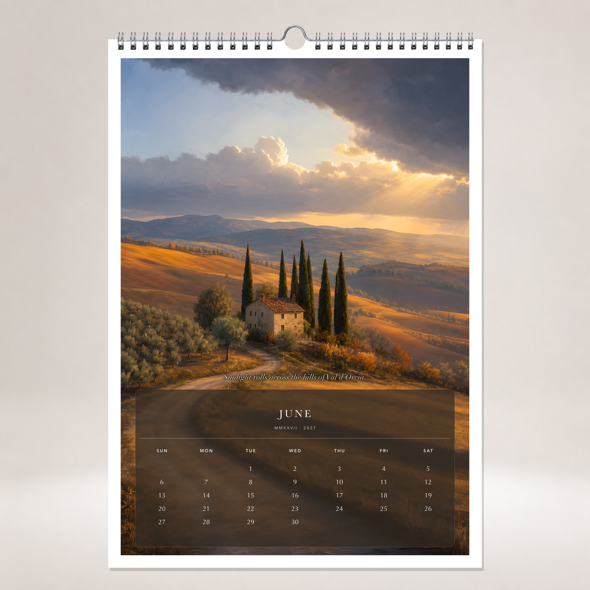2027 Italy (The Grand Canvas Collection) - A3 Wall Calendar - Image 10