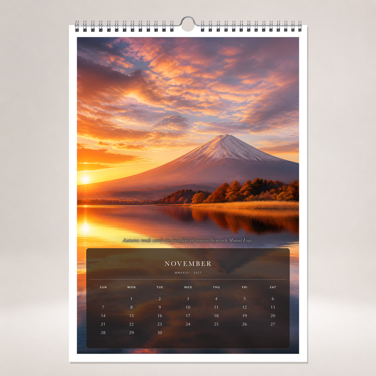 2027 Japan (The Grand Canvas Collection) - A3 Wall Calendar - Image 11