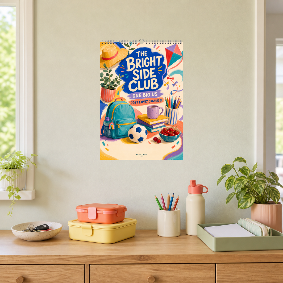 2027 The Bright Side Club - ONE BIG US A3 Australian Family Organiser Calendar - Image 05