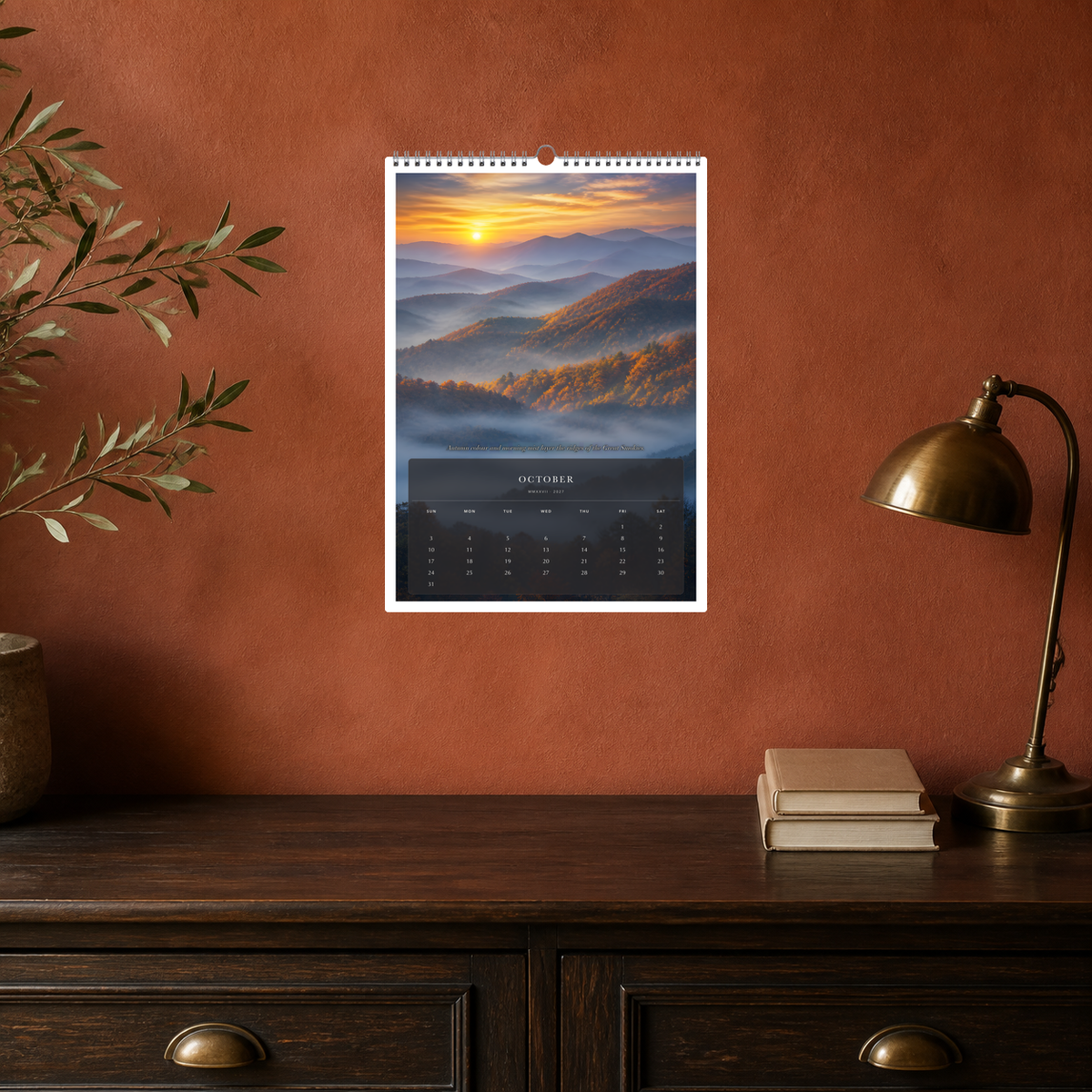 2027 United States (The Grand Canvas Collection) - A3 Wall Calendar - Image 06