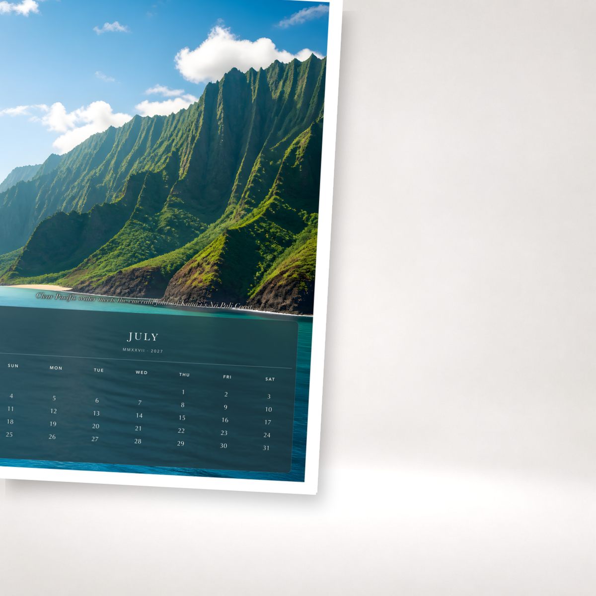 2027 United States (The Grand Canvas Collection) - A3 Wall Calendar - Image 07