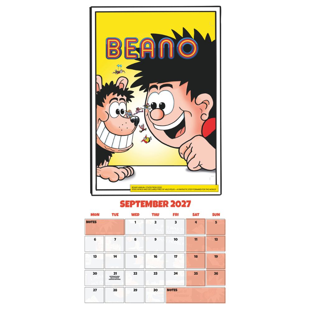 2027 Beano Classic - Square Wall Calendar - product image 4