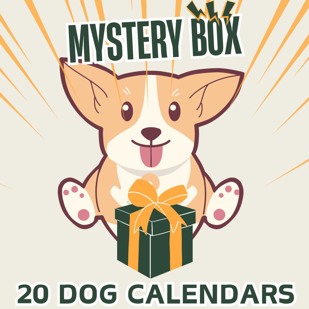 Dog Calendars Mystery Box - Twenty Calendars for $60