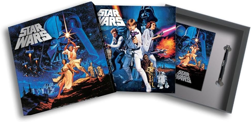 2025 Star Wars Classic - Calendar & Diary Gift Box Set