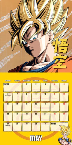 2024 Dragonball Z - Square Wall Calendar  SOLD OUT