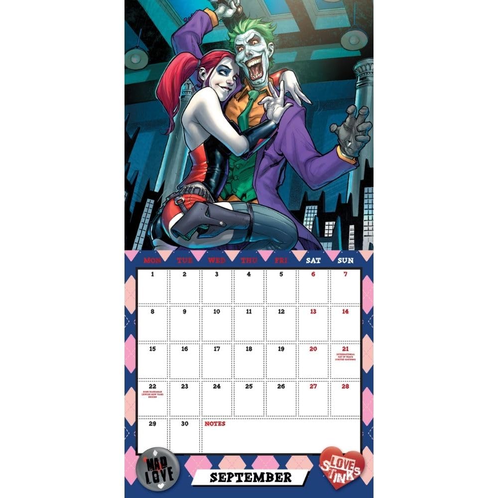 2025 Harley Quinn - Square Wall Calendar