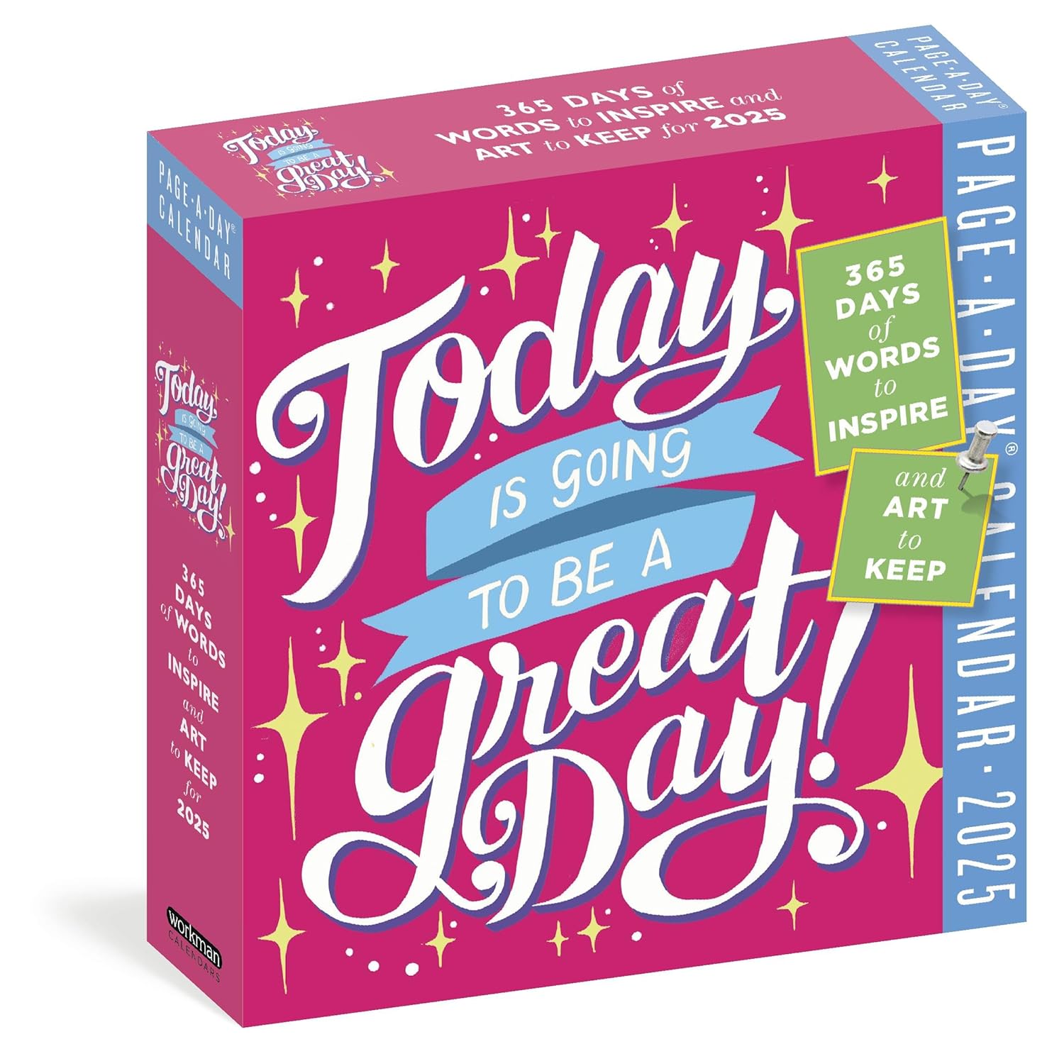 2025 Today Is Going to Be a Great Day - Daily Boxed Page-A-Day Calendar