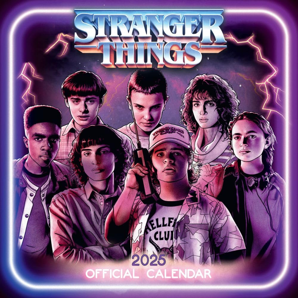 2025 Stranger Things - Square Wall Calendar