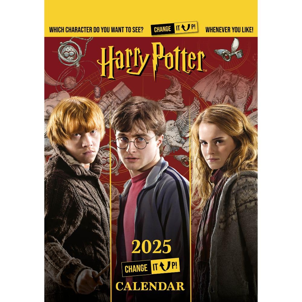 2025 Harry Potter Change It Up - A3 Wall Calendar