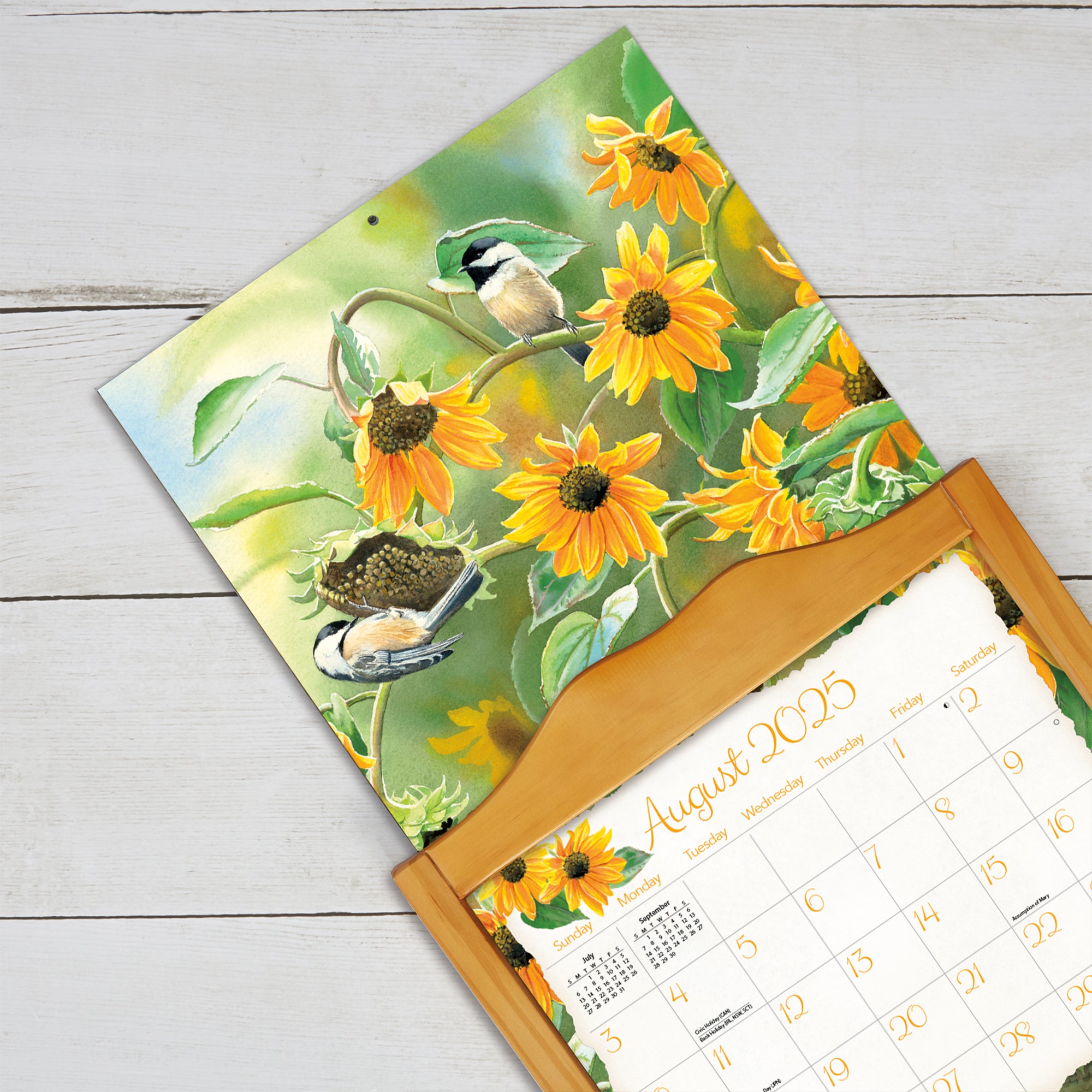 2025 LANG Songbirds By Susan Bourdet - Deluxe Wall Calendar