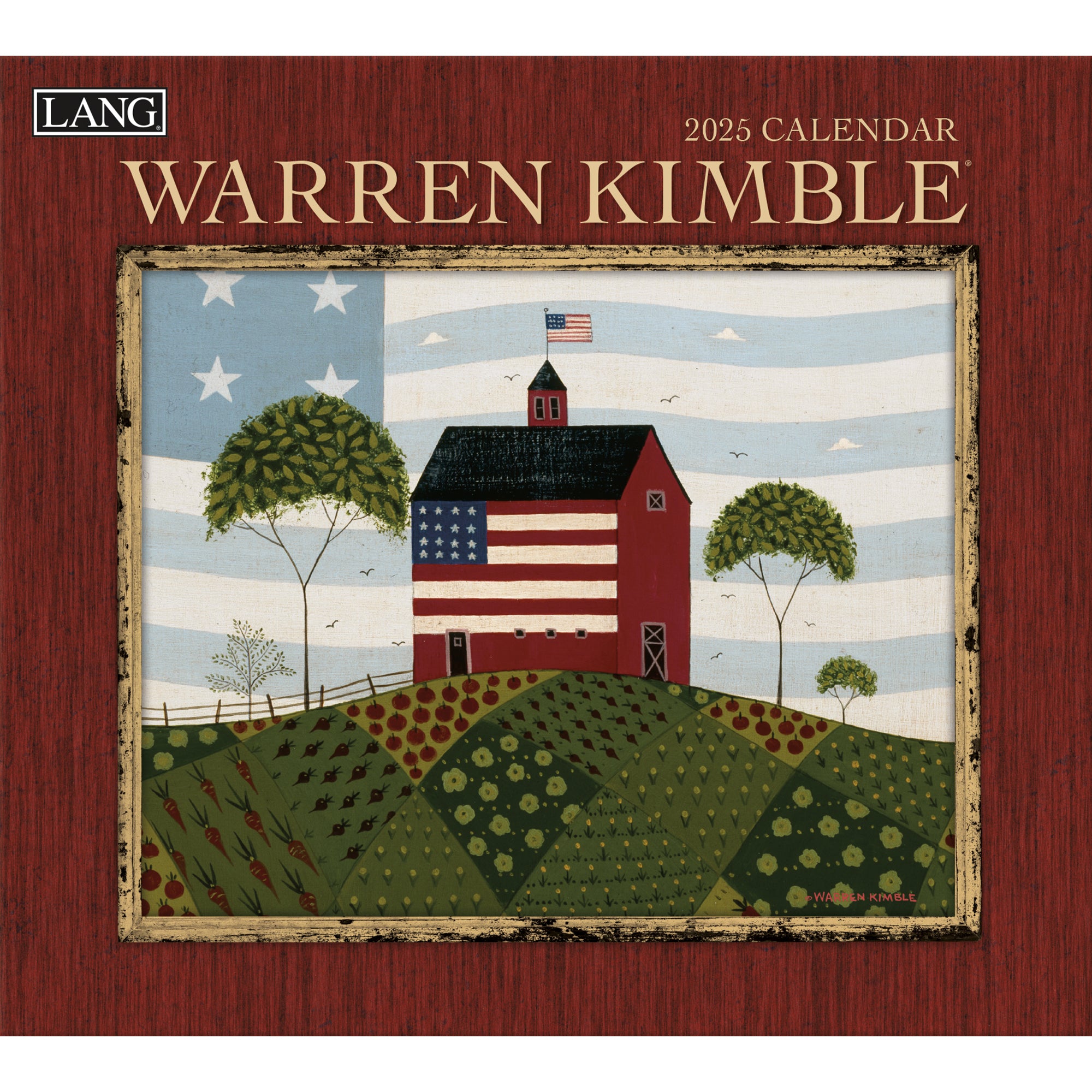 2025 LANG Warren Kimble - Deluxe Wall Calendar