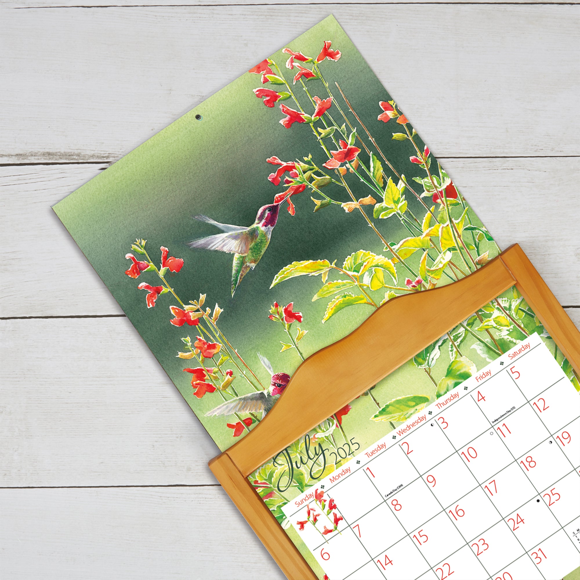 2025 LANG Hummingbirds By Susan Bourdet  - Deluxe Wall Calendar